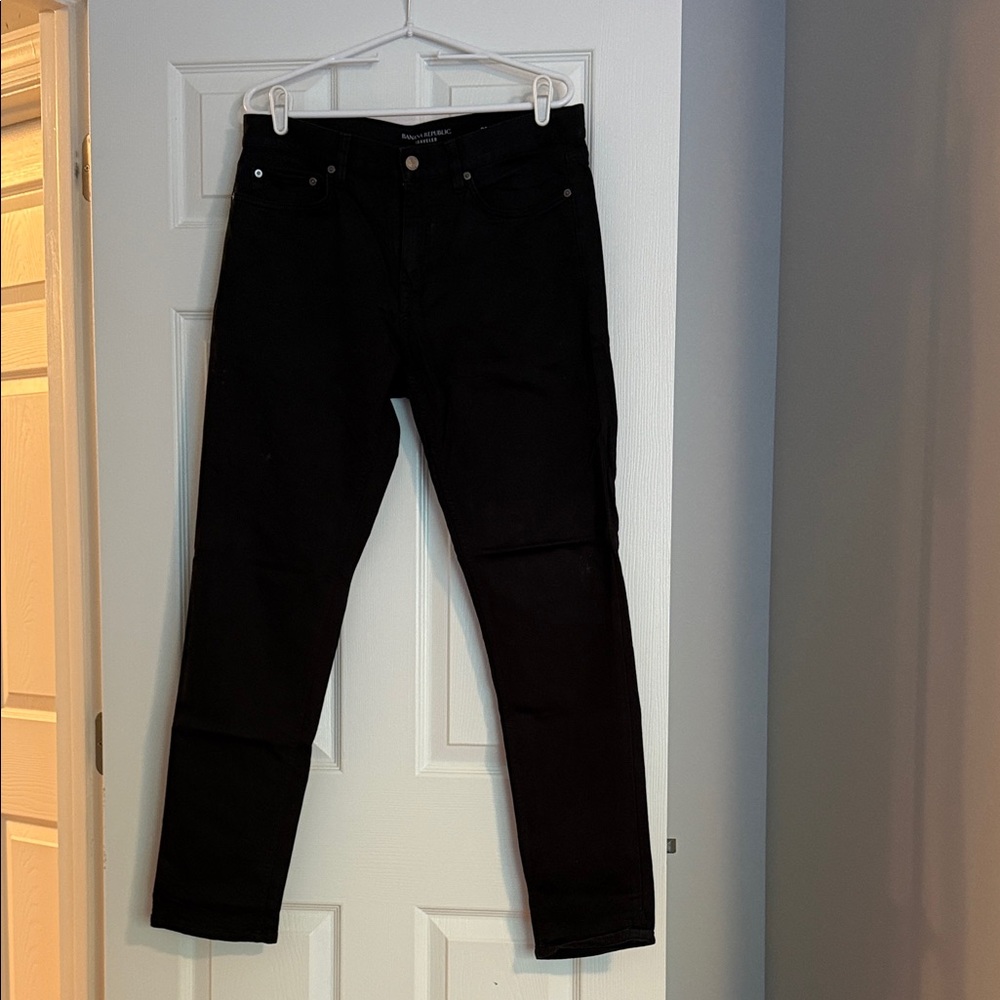 Banana Republic Men's Black Chinos